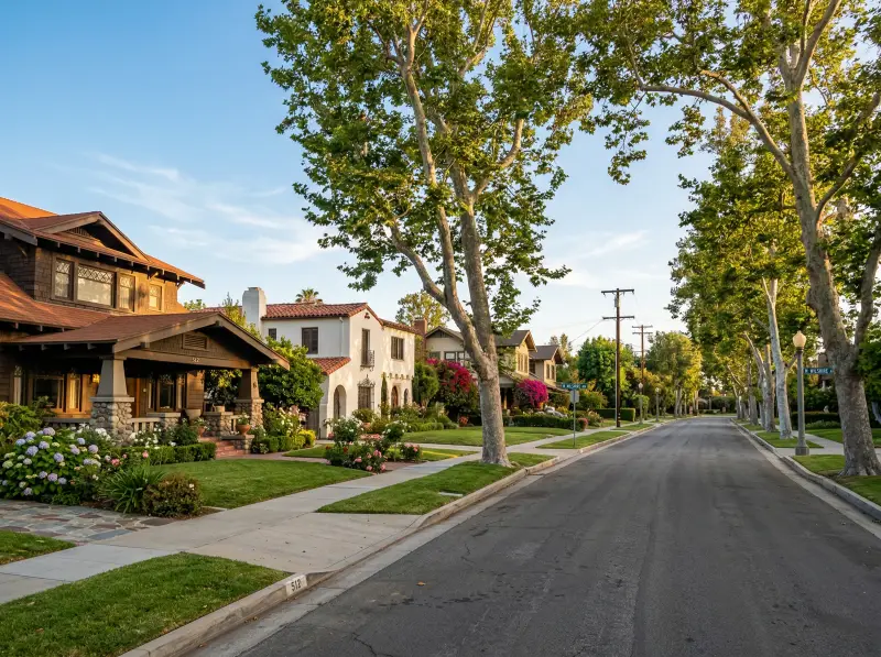 Fullerton neighborhood