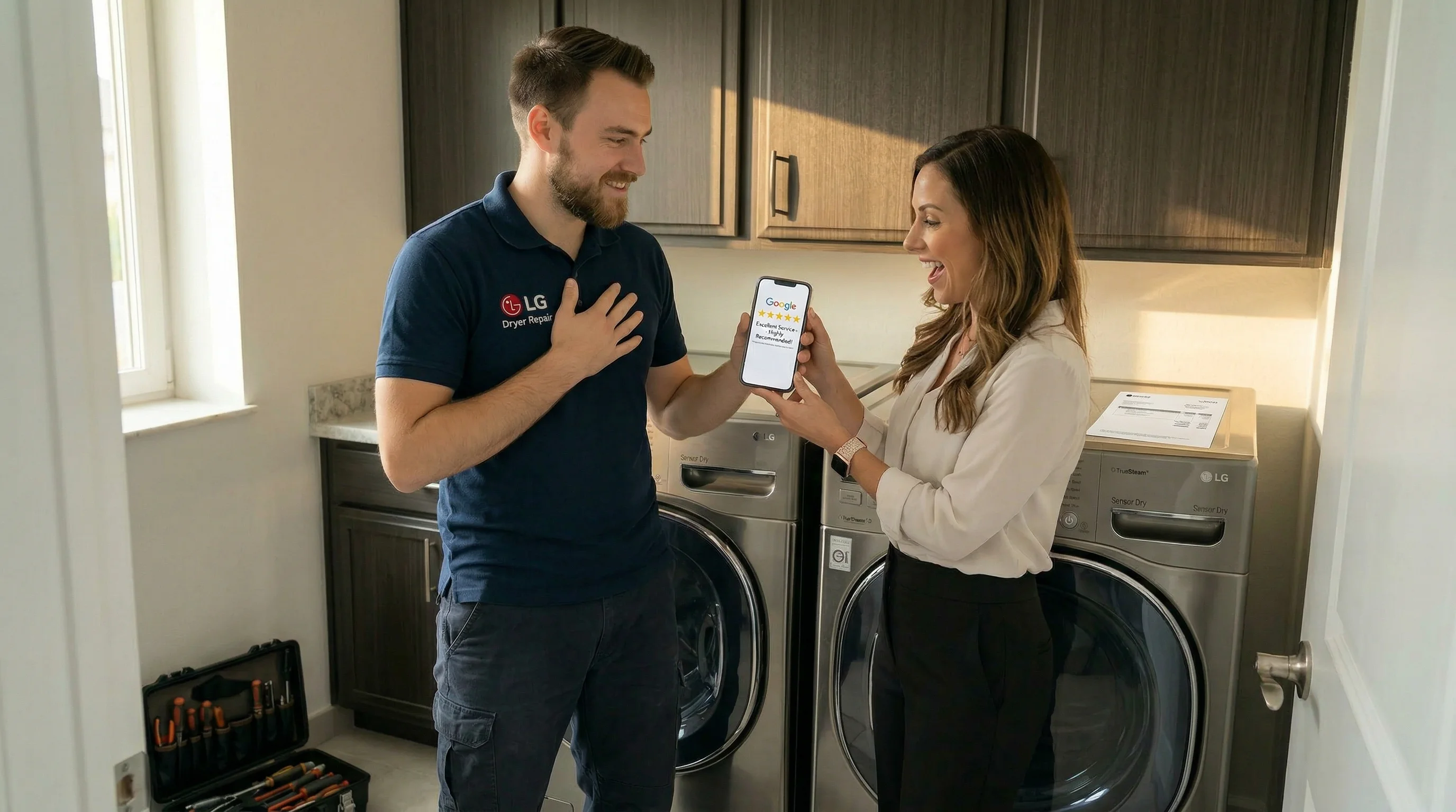 LG dryer idler pulley replacement cost Los Angeles