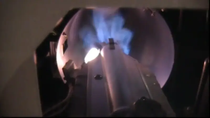 New OEM LG dryer gas valve assembly installed