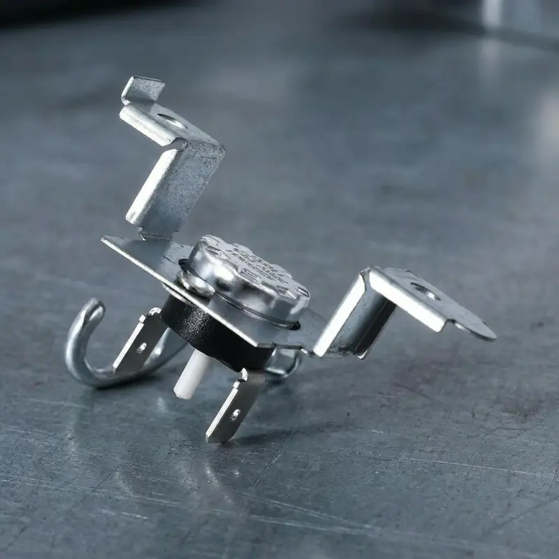 New OEM LG thermal fuse installed on blower housing